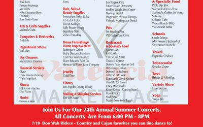 Valencia Marketplace Summer Concert Series